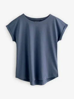 Next Cap Sleeve T-Shirts 5 Pack Ecru/Taupe/Brown/Blue/Yellow Best