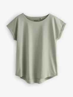 Next Cap Sleeve T-Shirts 5 Pack Ecru/Taupe/Brown/Blue/Yellow Best