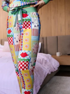 Eleanor Bowmer Pyjamas Multi Patchwork Discount