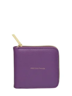Estella Bartlett Purple Square Jewellery Purse Discount