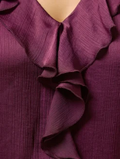 Evans Frill Top Purple