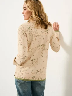 Fat Face FatFace Airlie Multi Cherry Print Half Neck Sweat