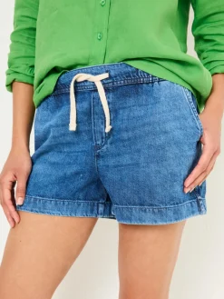 Fat Face FatFace Ashby Drawstring Shorts Dark Vintage Blue Online