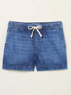 Fat Face FatFace Ashby Drawstring Shorts Dark Vintage Blue Online