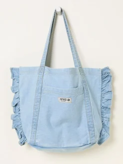 Fat Face FatFace Astrid Light Denim Frill Tote