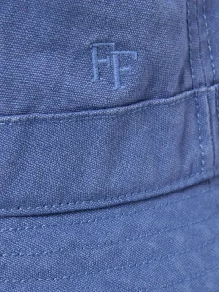 Fat Face FatFace Blue 100% Cotton Brisbane Bucket Hat Best