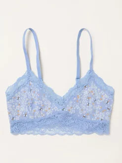 Fat Face FatFace Blue Bee Floral Bralette Discount