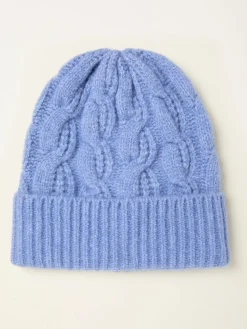 Fat Face FatFace Cable Beanie Blue Sale
