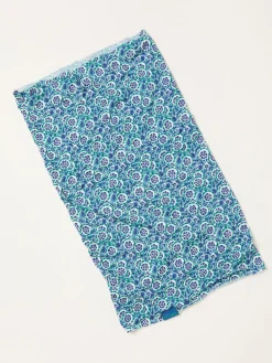 Fat Face FatFace Blue Floral Print Multi Snood Sale
