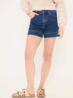 Fat Face FatFace Broadway 100% Cotton Denim Shorts Denim Vintage Sale