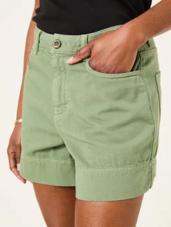 Fat Face FatFace Broadway Mint Green Woven Shorts New