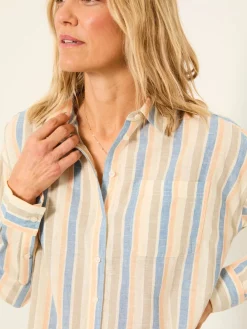 Fat Face FatFace Carolin Multi Petite Stripe Shirt Outlet