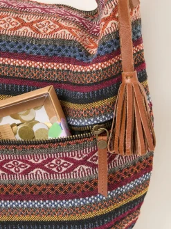 Fat Face FatFace Evalie Multi Woven Crossbody Bag Sale