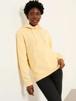 Fat Face FatFace Freya Overhead Hoodie Yellow Clearance