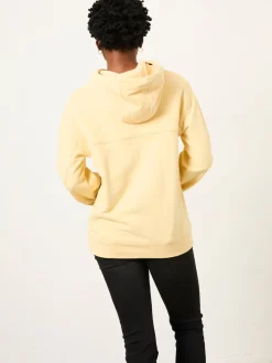 Fat Face FatFace Freya Overhead Hoodie Yellow Clearance