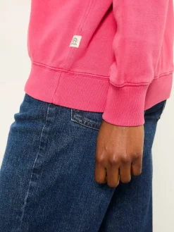 Fat Face FatFace Georgia Crew Sweatshirt Fushsia Pink Online