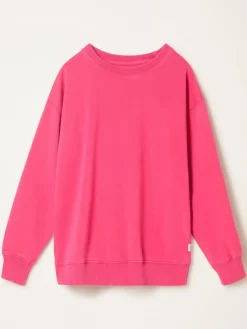 Fat Face FatFace Georgia Crew Sweatshirt Fushsia Pink Online