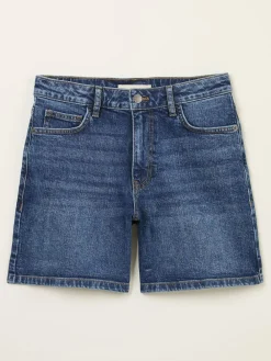 Fat Face FatFace Harlyn Harlyn Denim Shorts Dark Vintage Blue Best