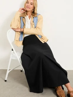 Fat Face FatFace Harper Maxi Skirt Black Discount