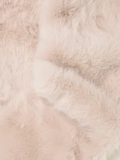 Fat Face FatFace Faux Fur Scarf Ivory Sale