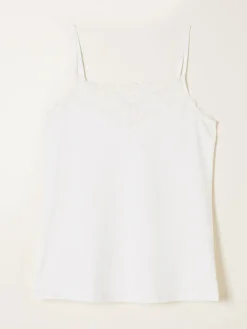 Fat Face FatFace Lace Vest Ivory Online