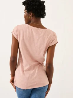 Fat Face FatFace Ivy Rose Pink Round Neck T-Shirt Online