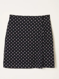 Fat Face FatFace Jackie Black Metallic Skirt Discount