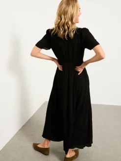 Fat Face FatFace Livvy Midi Dress Black