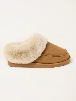 Fat Face FatFace Lizzie Taupe Boot Slipper Hot