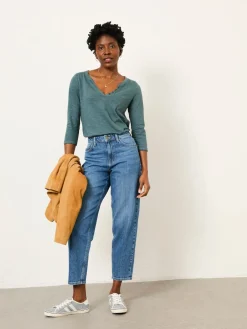 Fat Face FatFace Marlow Taper Leg Jean Denim Vintage Outlet