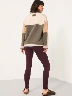 Fat Face FatFace Meribel High Rise Legging Purple Best