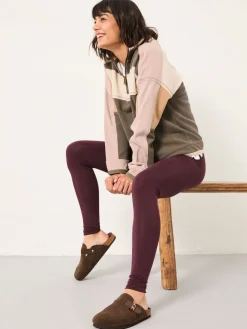 Fat Face FatFace Meribel High Rise Legging Purple Best