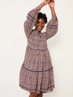 Fat Face FatFace Multi Stirling Midi Dress Outlet