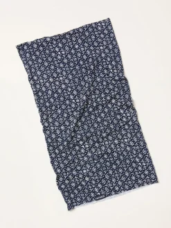 Fat Face FatFace Navy Blue Woodblock Print Multi Snood Online