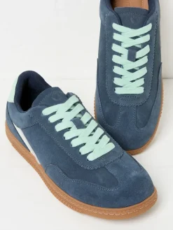 Fat Face FatFace Fia Retro Trainer Navy Outlet