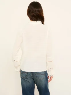 Fat Face FatFace Pia Blouse Ivory Sale