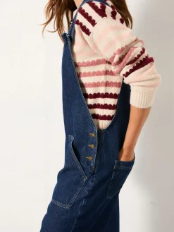 Fat Face FatFace Raffles Dungaree Blue Denim Online