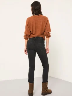 Fat Face FatFace Shenley Slim Jeans Washed Black Discount