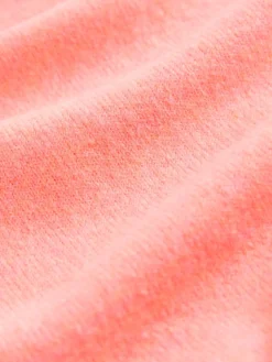 Next Fluro Coral Supersoft Short Sleeve Knitted Top Sale