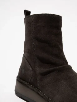 Fly London Grey Diesel Boots Discount