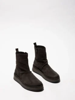 Fly London Grey Diesel Boots Discount