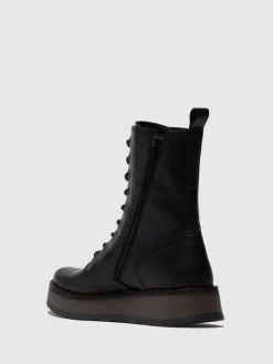 Fly London Rami Ankle Boots Black Sale