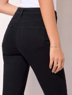 Friends Like These Petite High Waisted Jeggings Black Sale