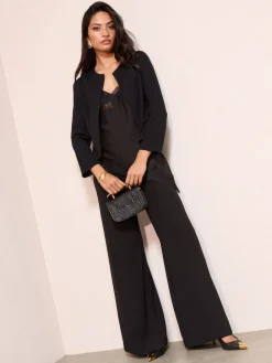 Friends Like These Black Black Seam Detail Jacket Best