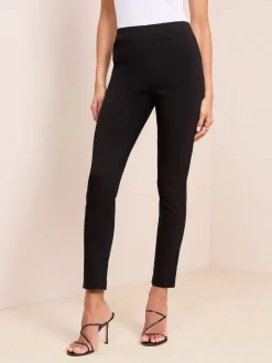 Friends Like These Black Tall Sculpting Stretch Slim Trousers