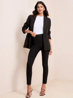 Friends Like These Black Tall Sculpting Stretch Slim Trousers