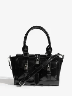 Friends Like These Padlock Pocket Bag Black Clearance