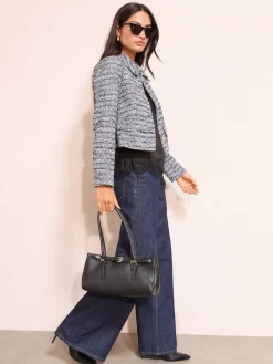 Friends Like These Blue Boucle Trophy Jacket Online