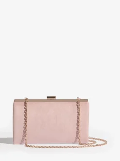 Friends Like These Blush Pink Suedette Occasion Clutch Bag New