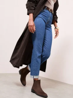 Friends Like These Comfort Chelsea Ankle Boots Chocolate Brown Best